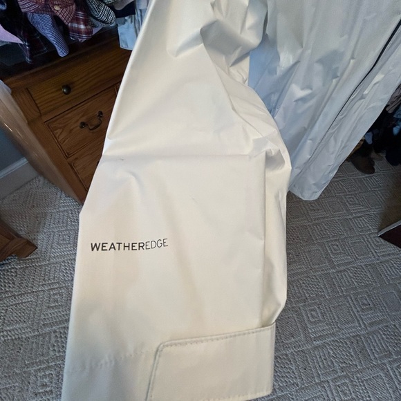 Eddie Bauer Men's Weather Edge Windbreaker Hideable Hood Vented Underarms 2XL - Picture 10 of 10